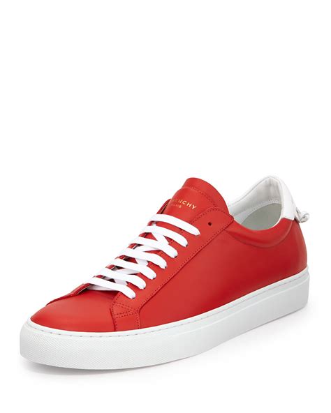 givenchy man sneaker shoes taupe code|Givenchy red sneakers.